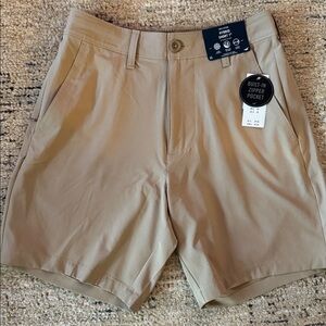 Hollister Men’s Hybrid 7” Tan Shorts size XS